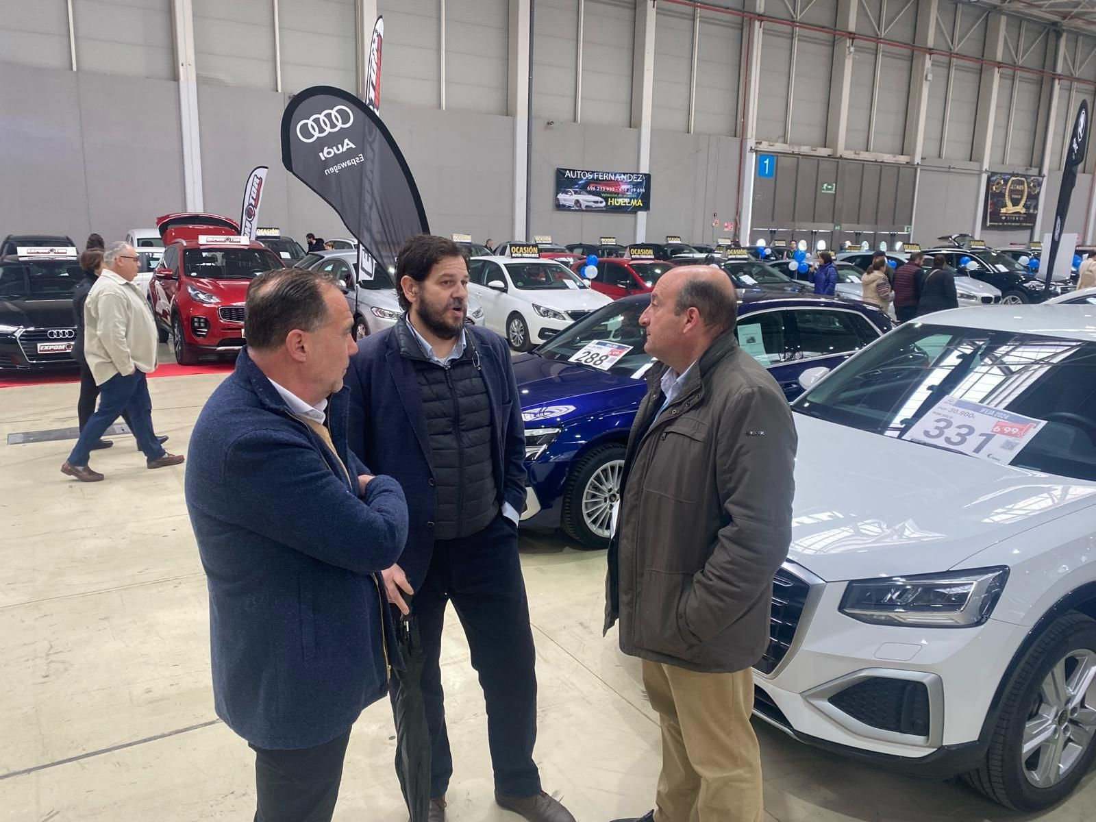 En imágenes: más de 350 coches se exponen en el XVI Salón del Vehículo de Ocasión de Jaén