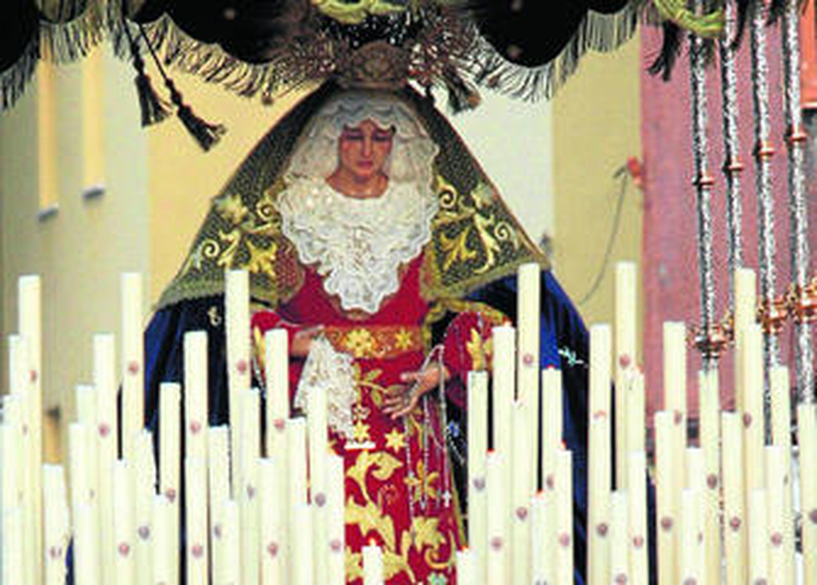 Imagen de la Virgen de la Estrella.