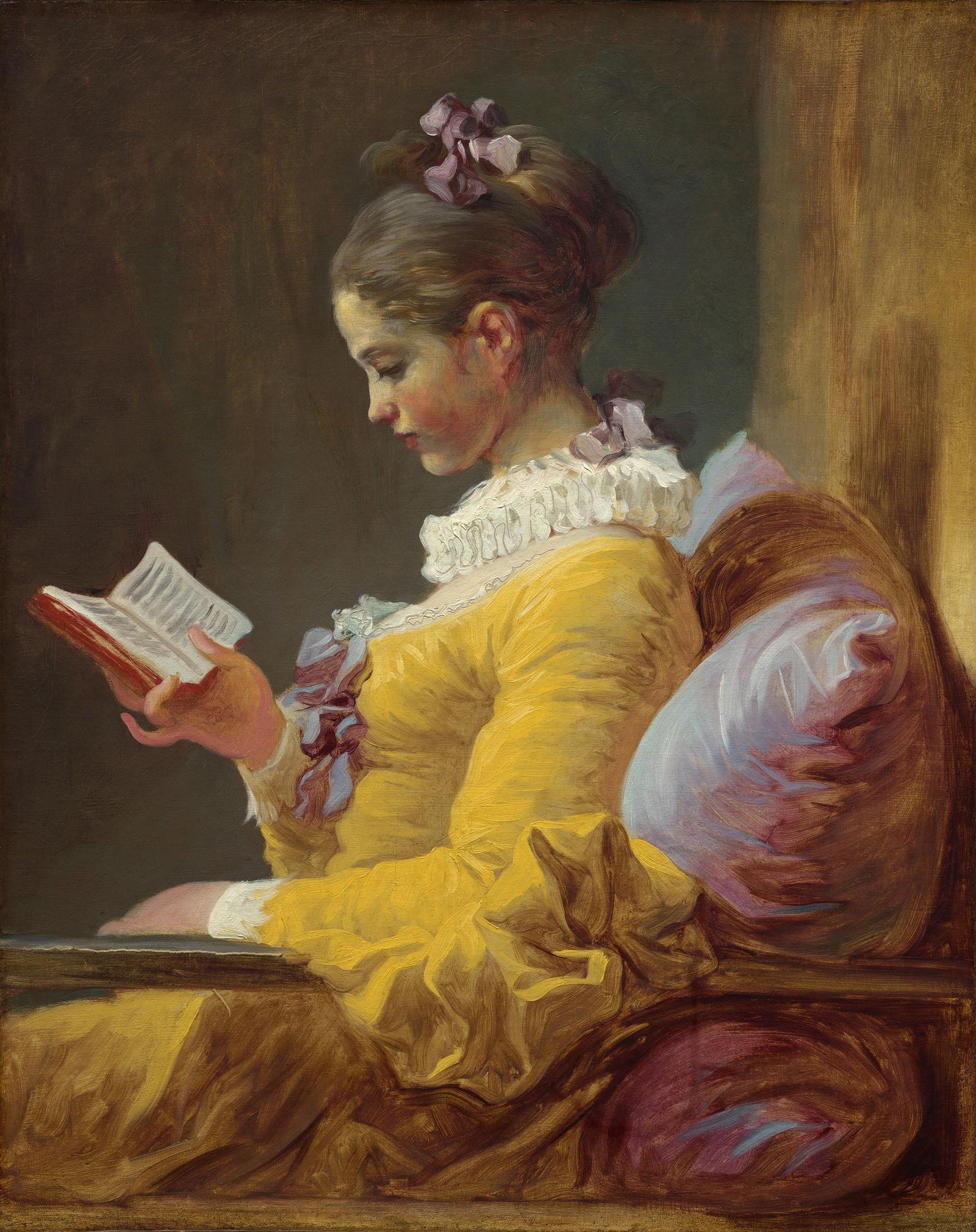 'Muchacha leyendo', de Fragonard.