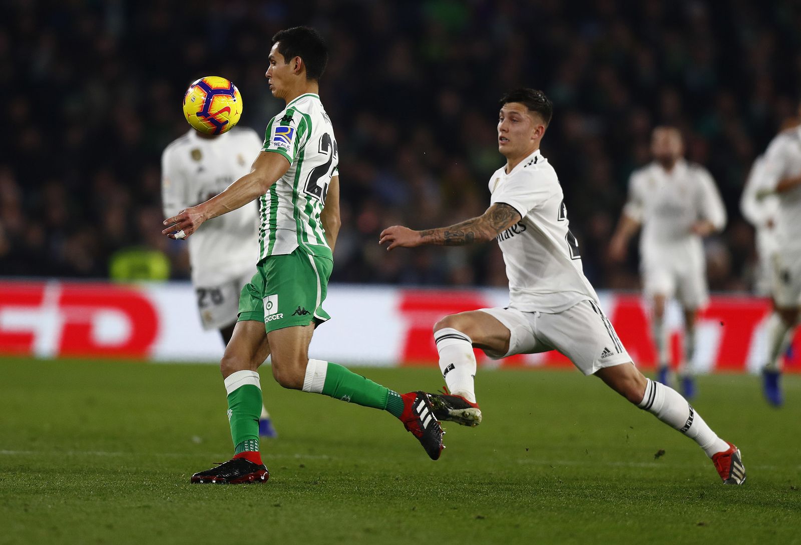 El Betis-Real Madrid, en imágenes