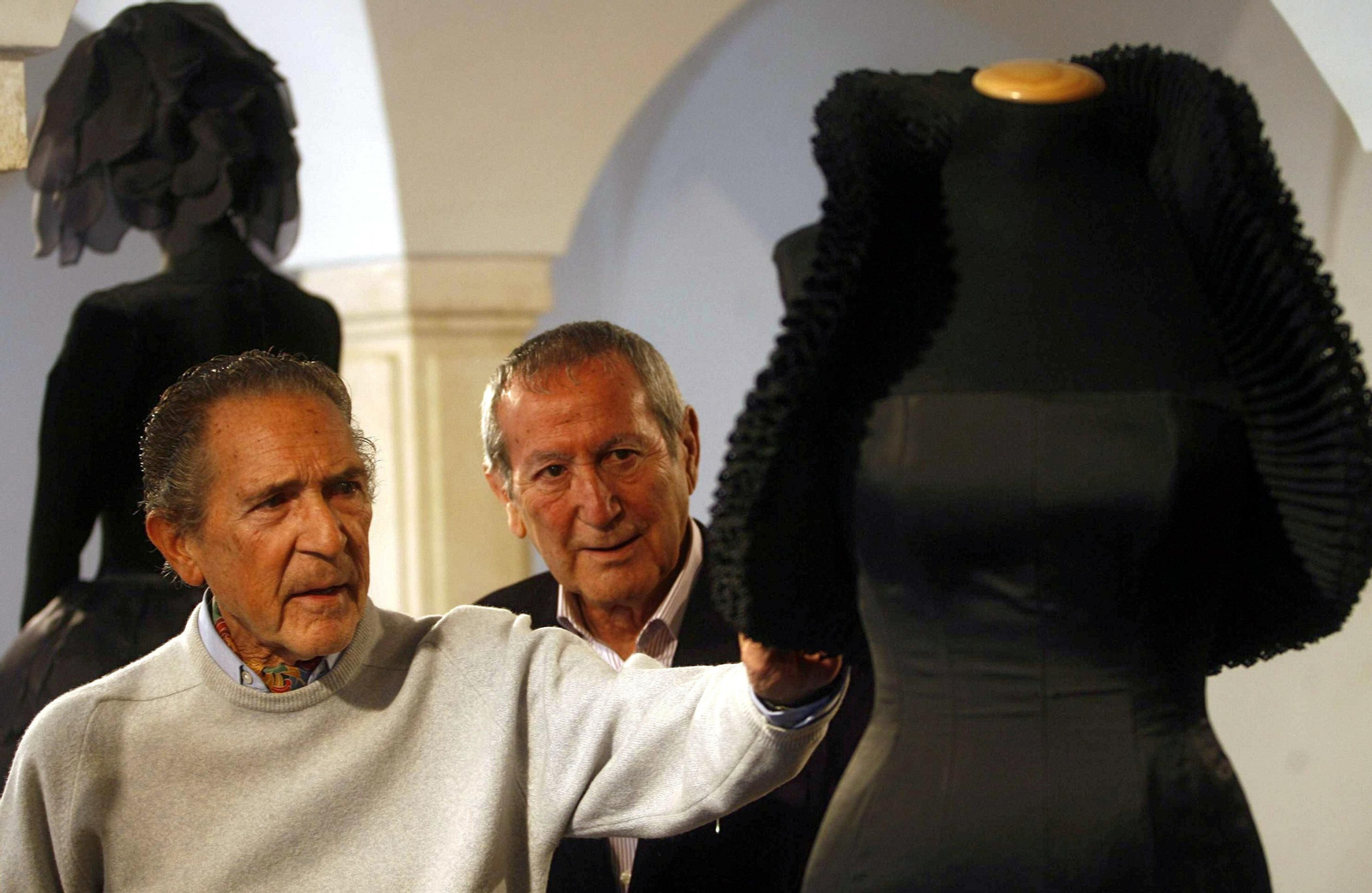 Elio Berhanyer y su amigo Antonio Gala.