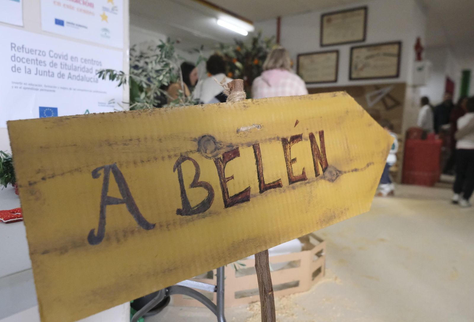 El Belén Viviente del colegio Salvador Vinuesa de Córdoba, en imágenes