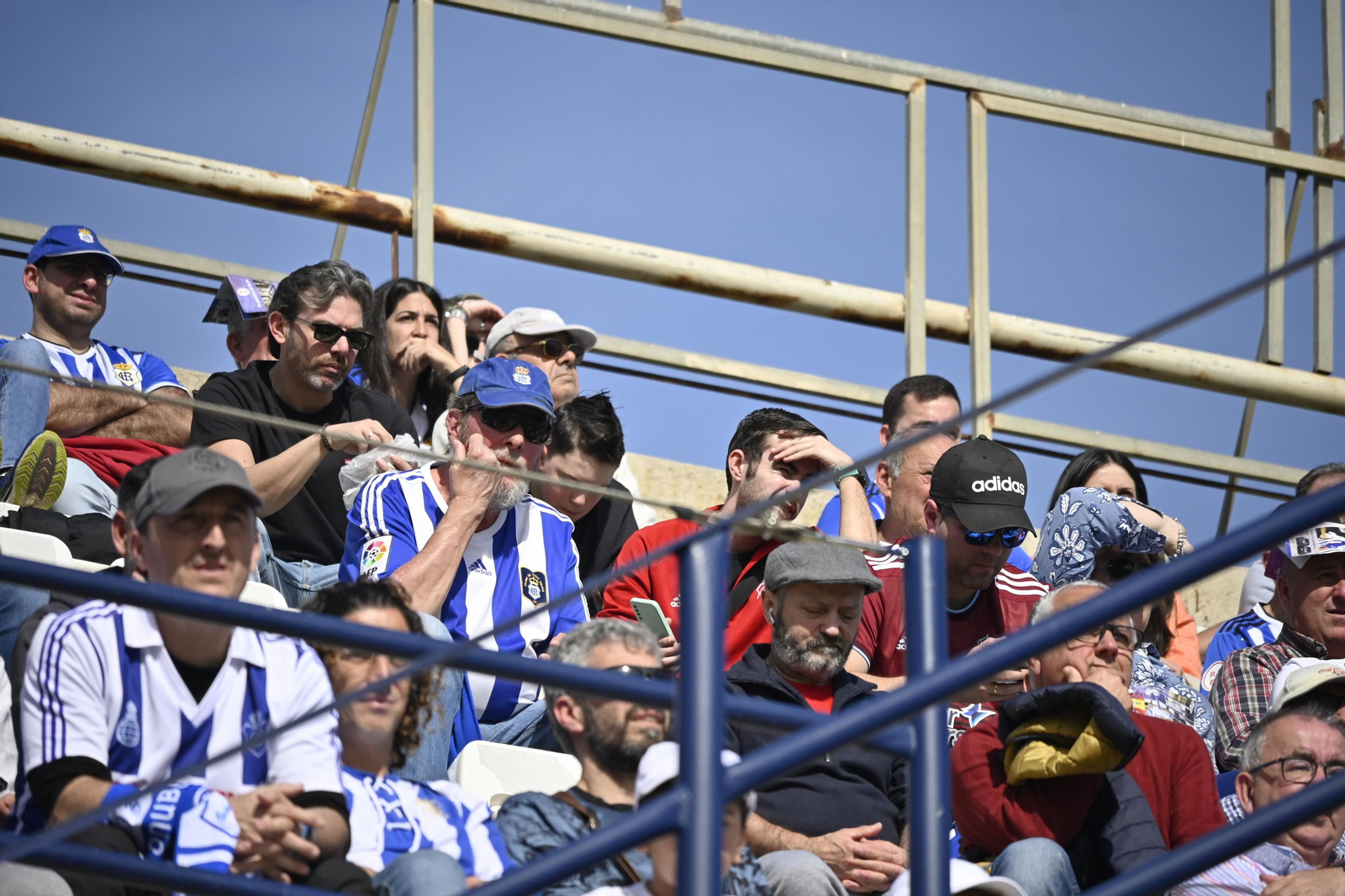 Imágenes de ambiente del partido Recre - Melilla