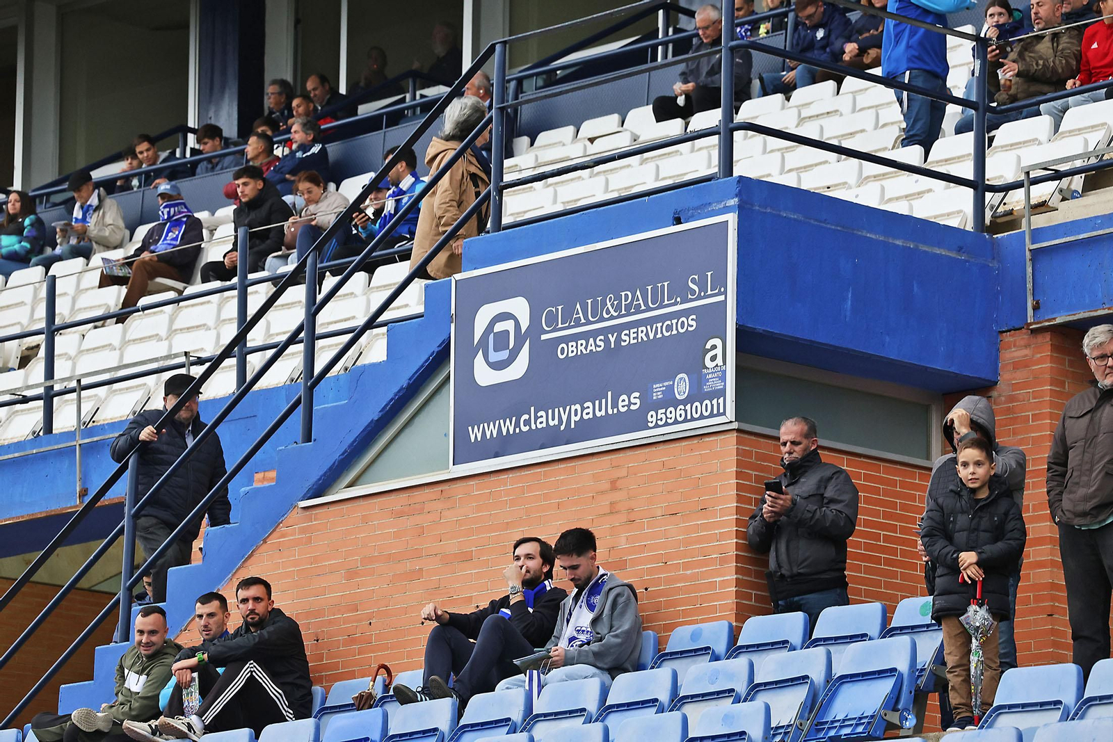 La suspensión del Recreativo de Huelva - UCAM Murcia en imágenes