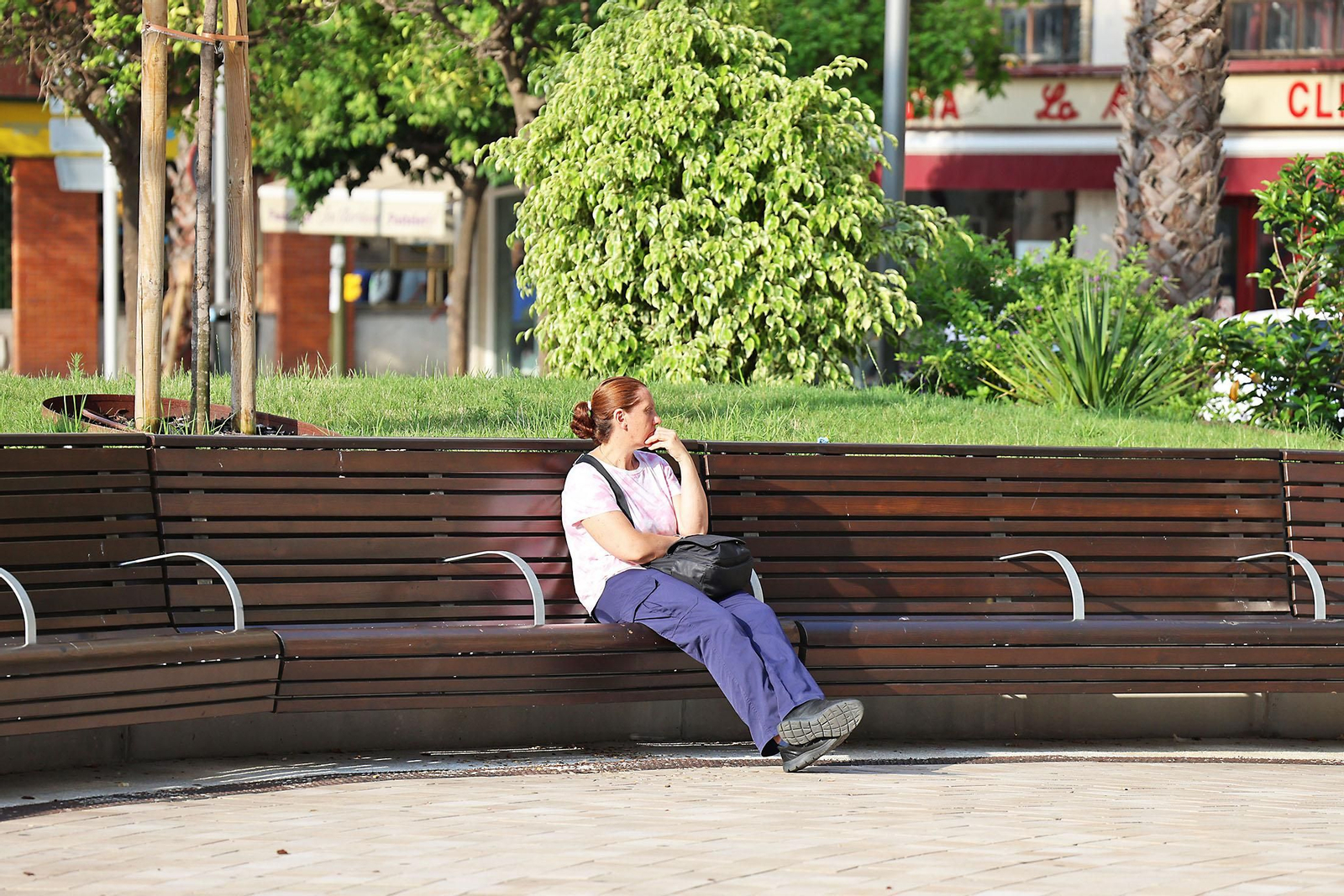 La Plaza de La Merced, un remanso de paz en las mañanas de verano