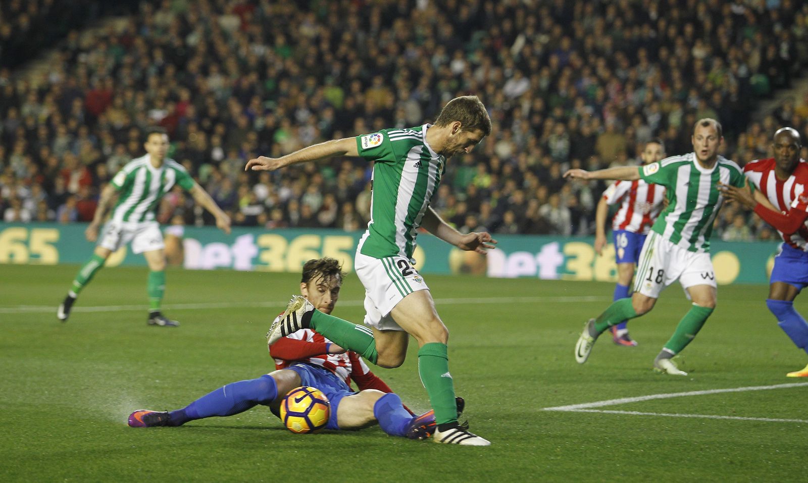 El Betis-Sporting, en imágenes
