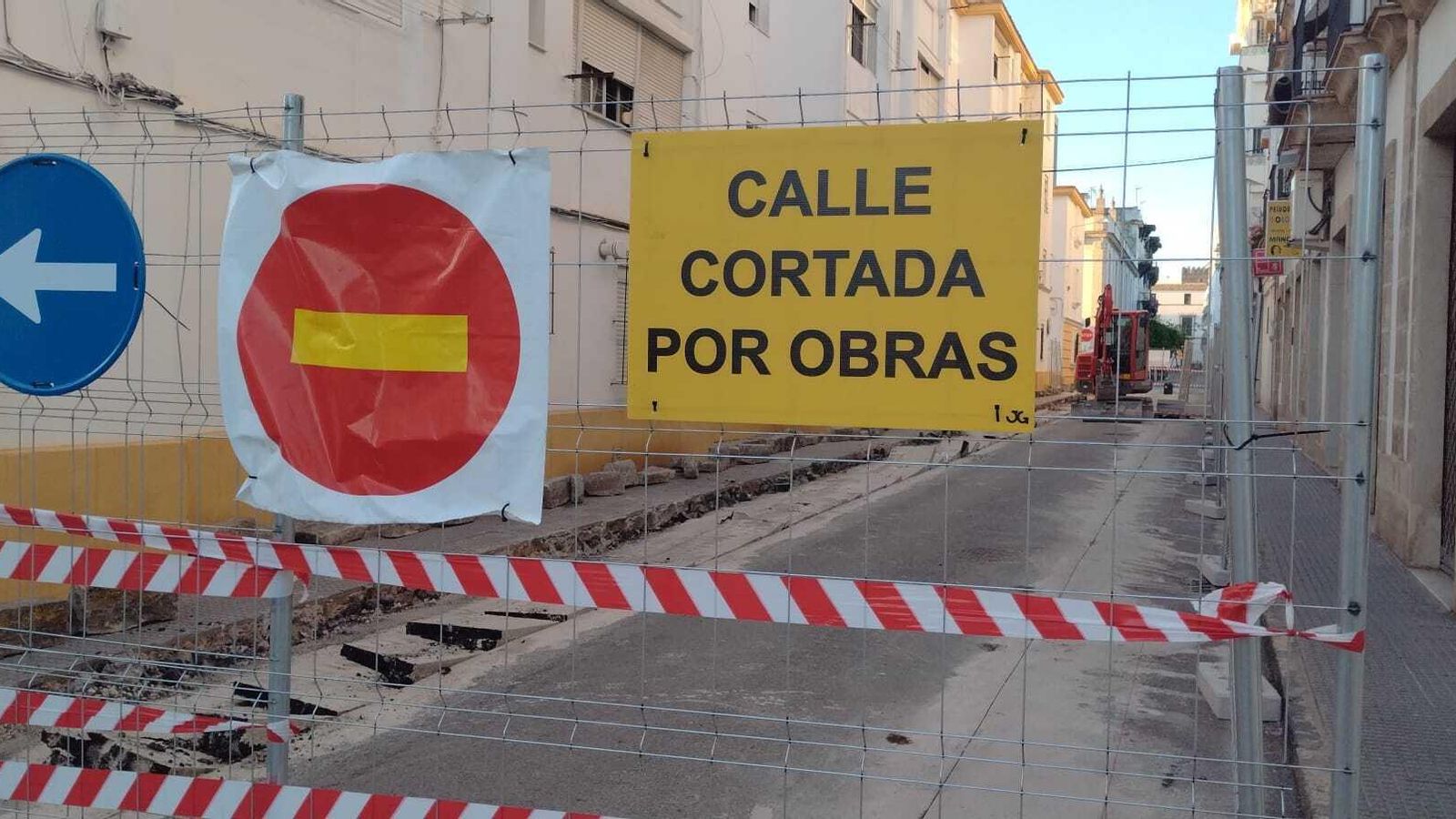 Las obras han dado comienzo en la calle Ximénez Sandoval y se extenderán hasta noviembre. Las obras han dado comienzo en la calle Ximénez Sandoval y se extenderán hasta noviembre.