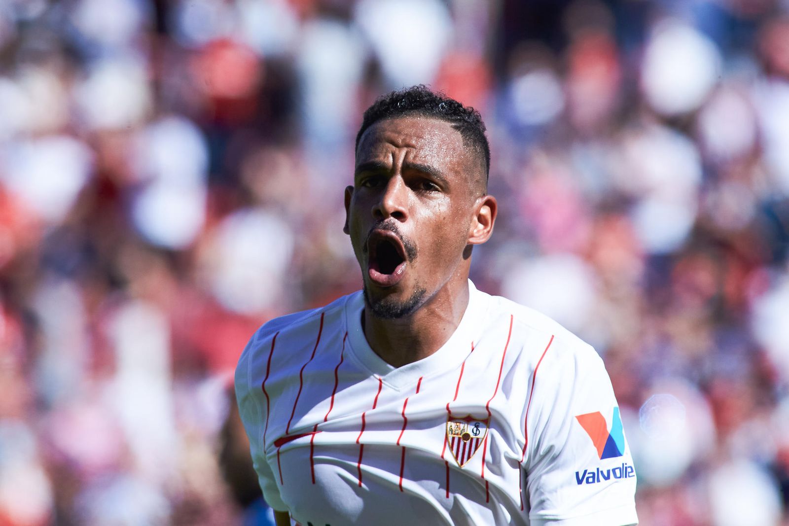 Fernando grita un gol en la presente temporada.