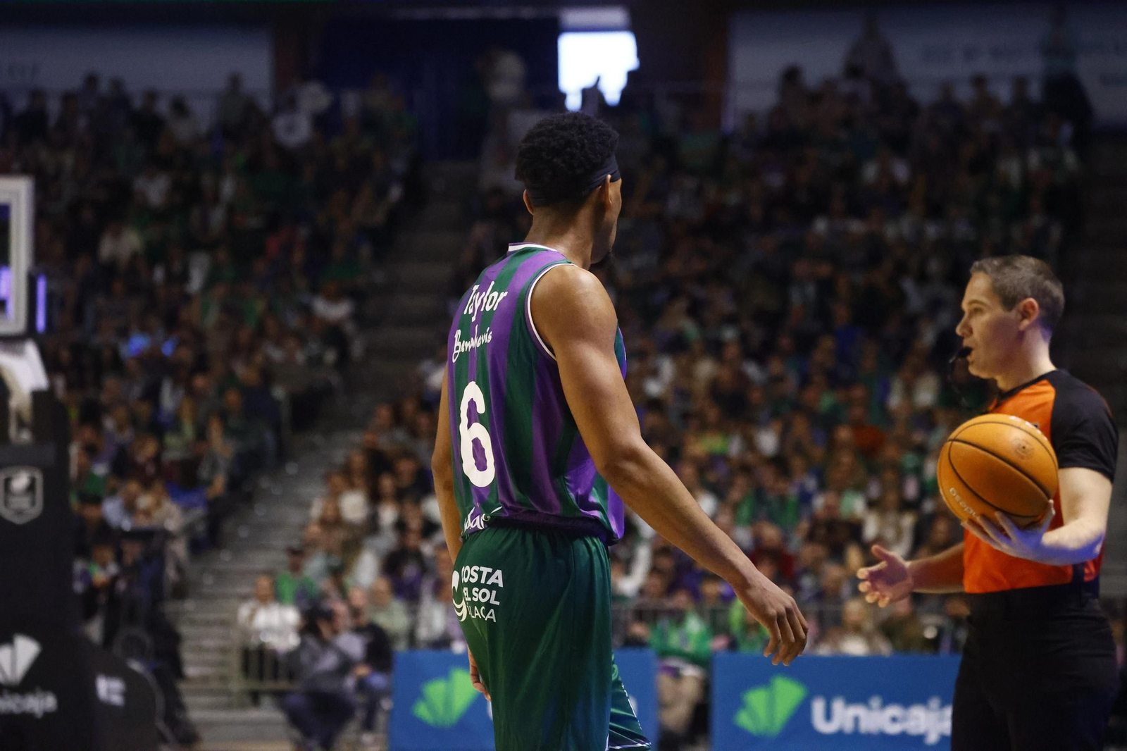 El Unicaja-Real Madrid de Liga Endesa, en fotos