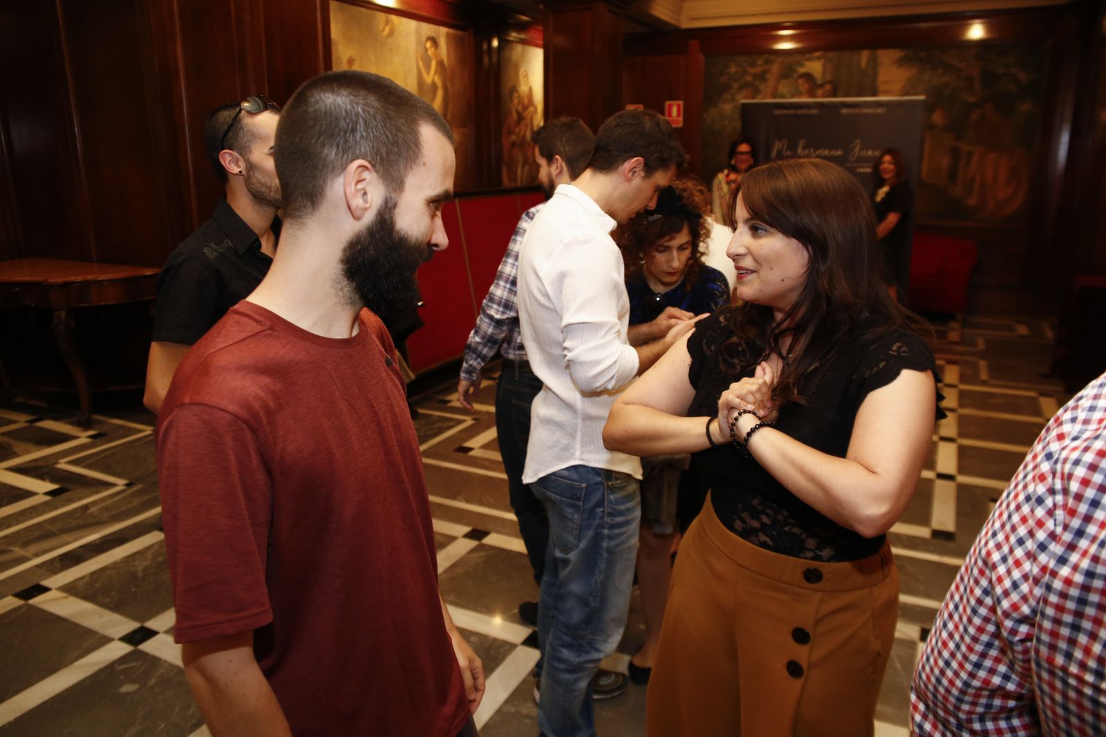 Imágenes del estreno de 'Mi hermano Juan' de Las del Cine