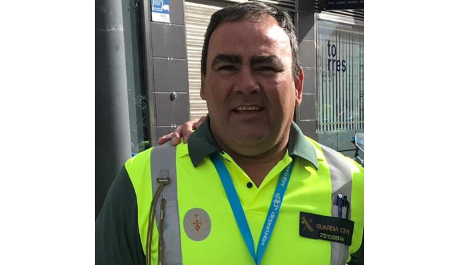 Fermín Cabezas, agente de la Guardia Civil fallecido en acto de servicio.