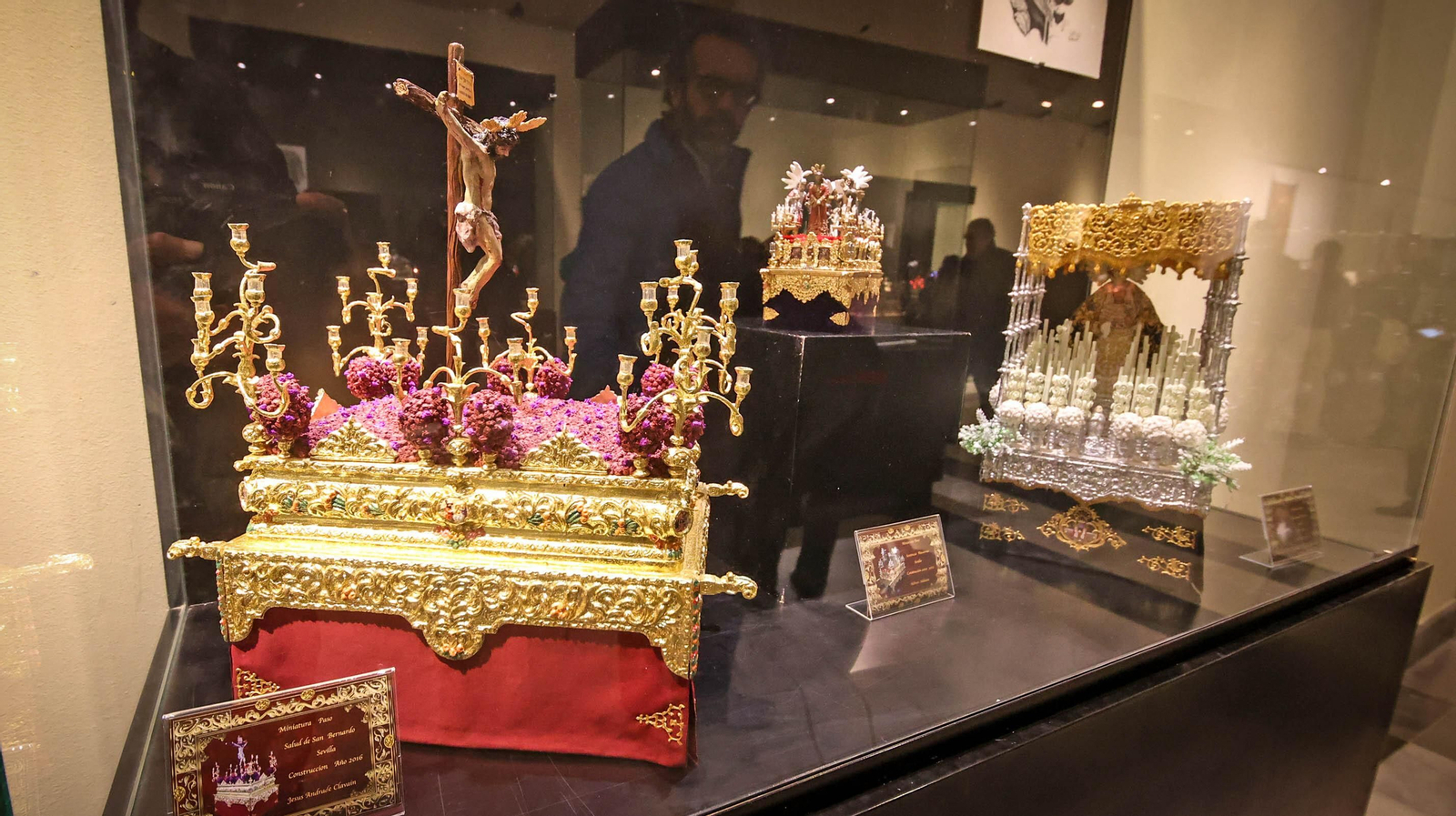 Ya puede verse 'Semana Santa en miniatura' en los claustros de Jerez