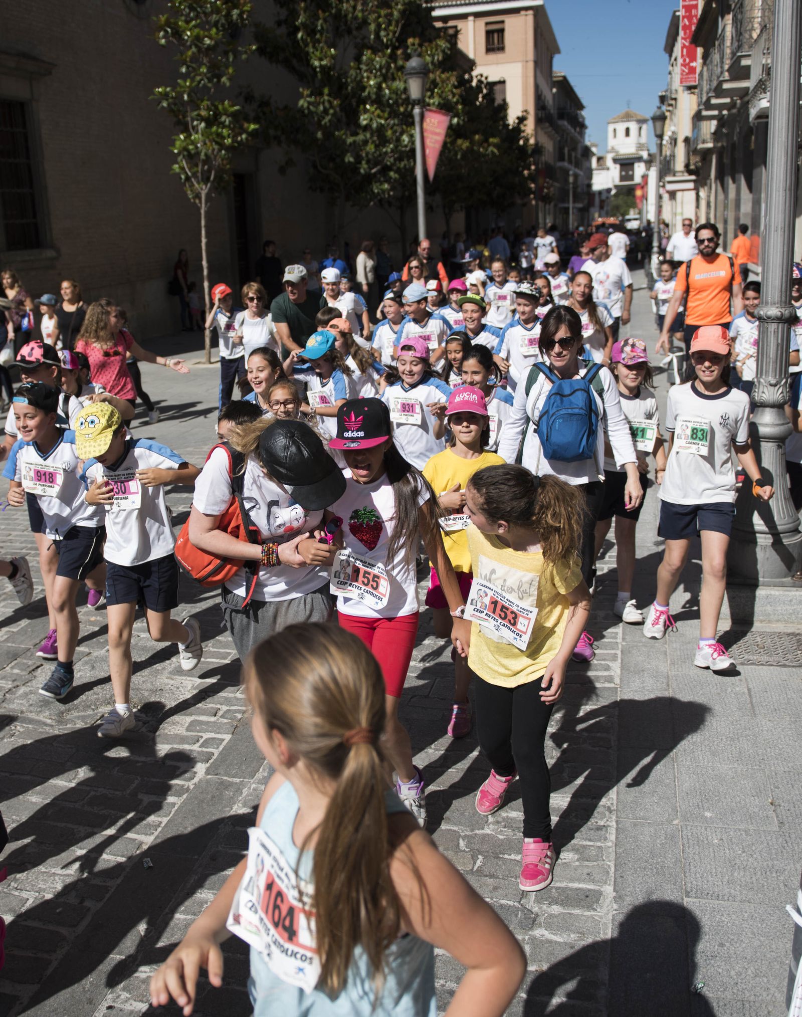 Imagen de archivo de una carrera escolar en Santa Fe.