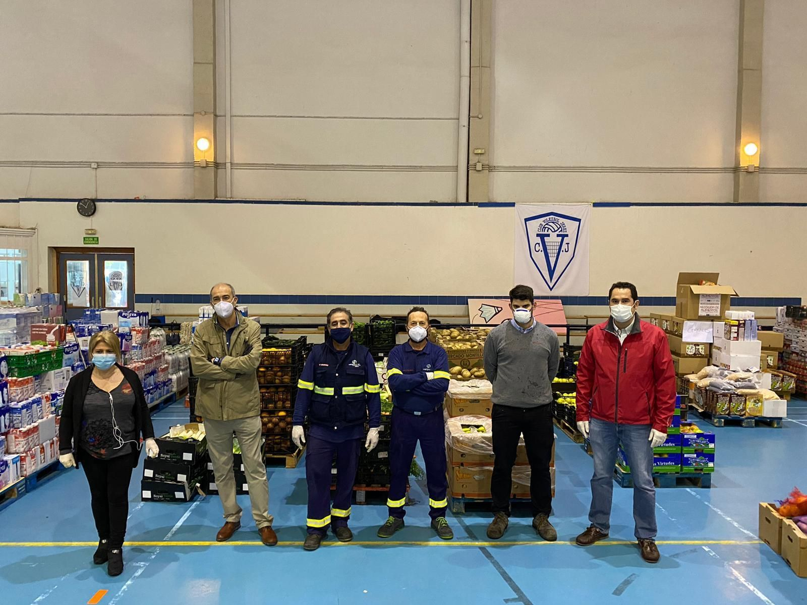 Donación de frutas y hortalizas de Secovisa y Herpasur.