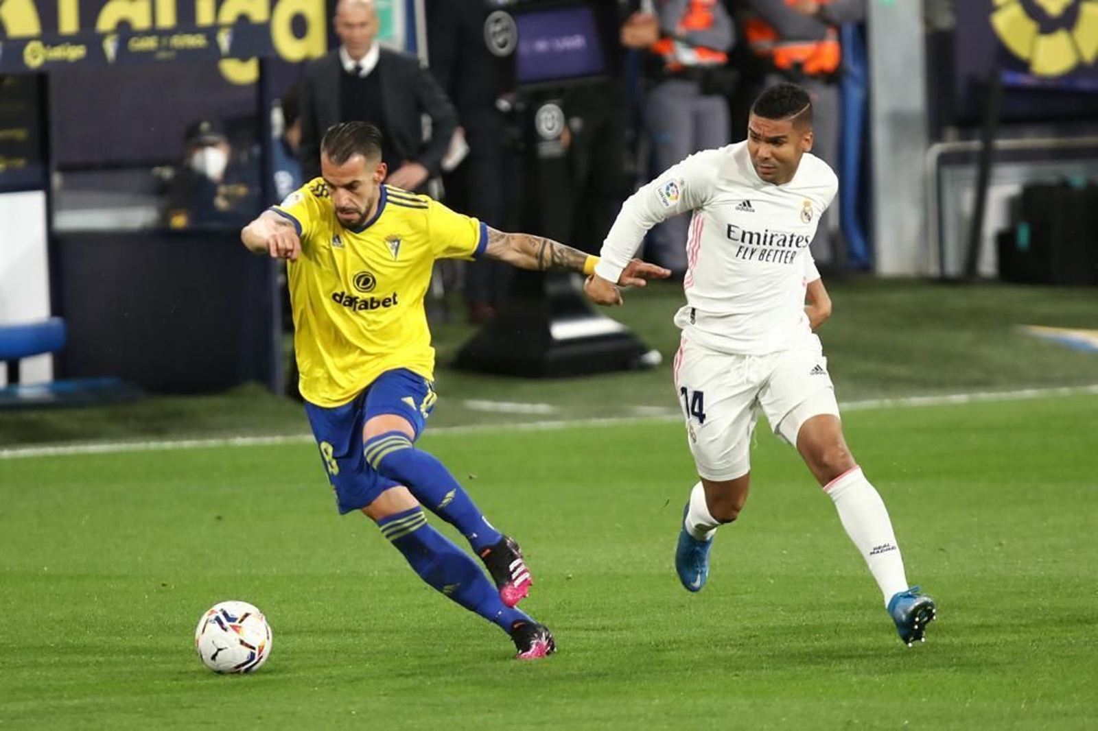 Las imágenes del Cádiz-Real Madrid