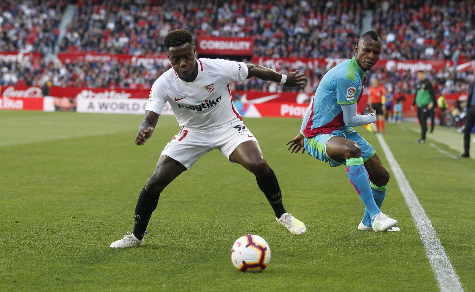 Todas las fotos del Sevilla-Rayo Vallecano