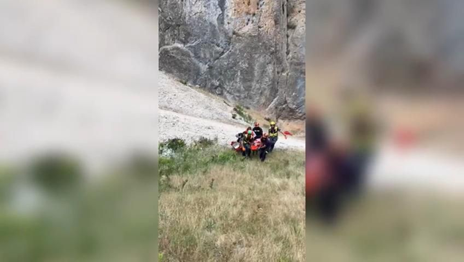Rescate del senderista accidentado en Cazorla, en vídeo Rescate del senderista accidentado en Cazorla, en vídeo