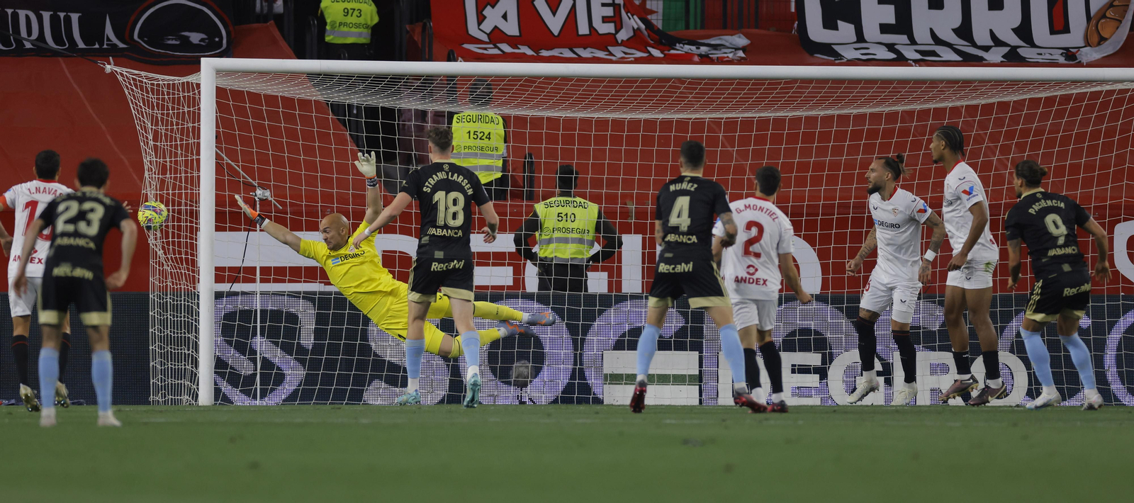 Las imágenes del Sevilla-Celta