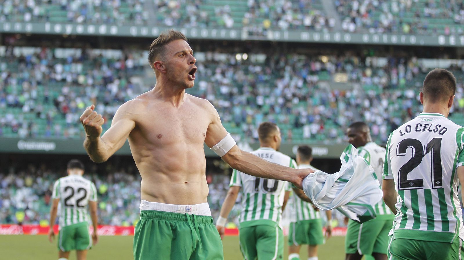 Las imágenes del Betis-Huesca