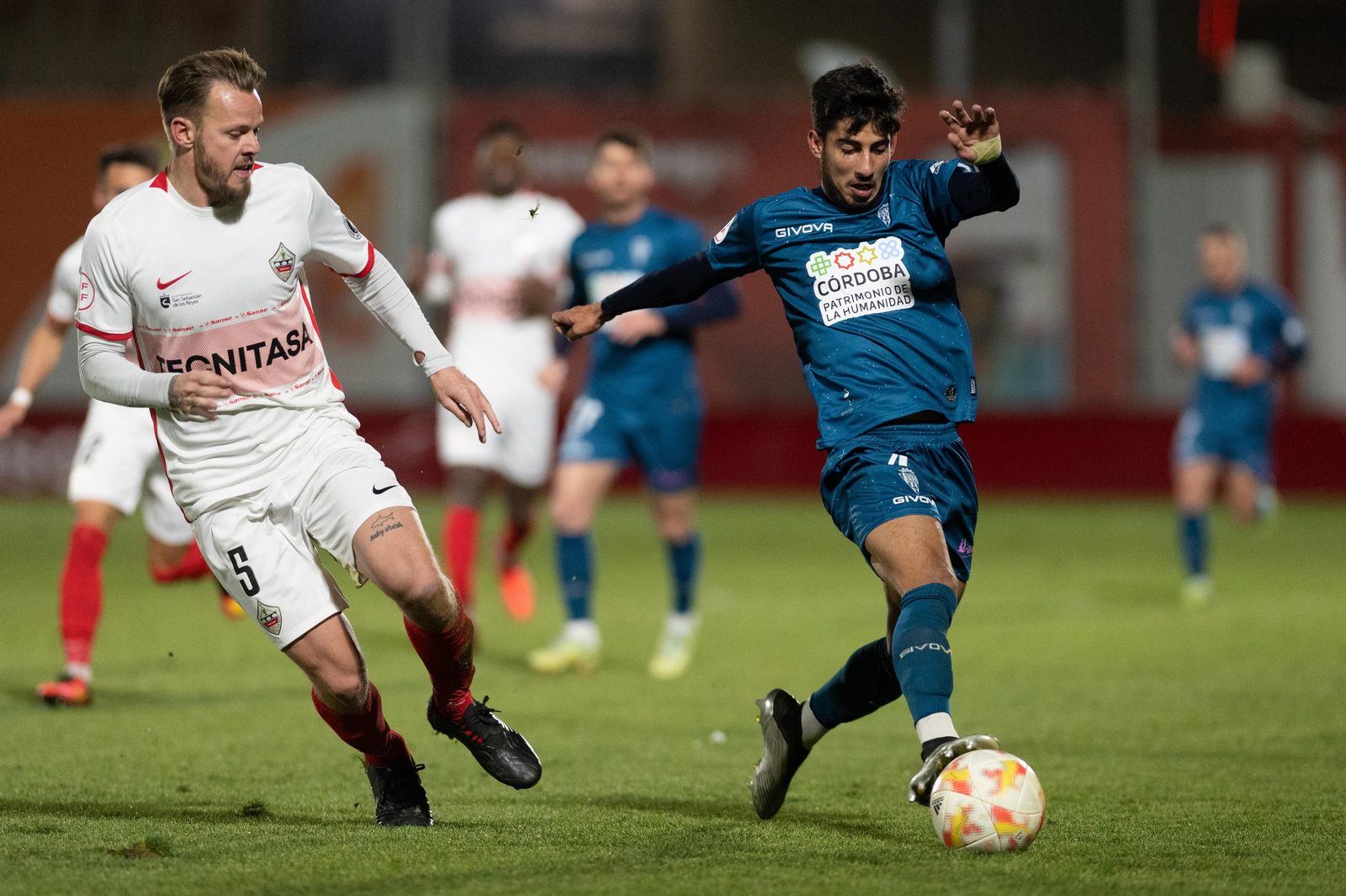 El empate entre el Sanse y el Córdoba CF, en imágenes