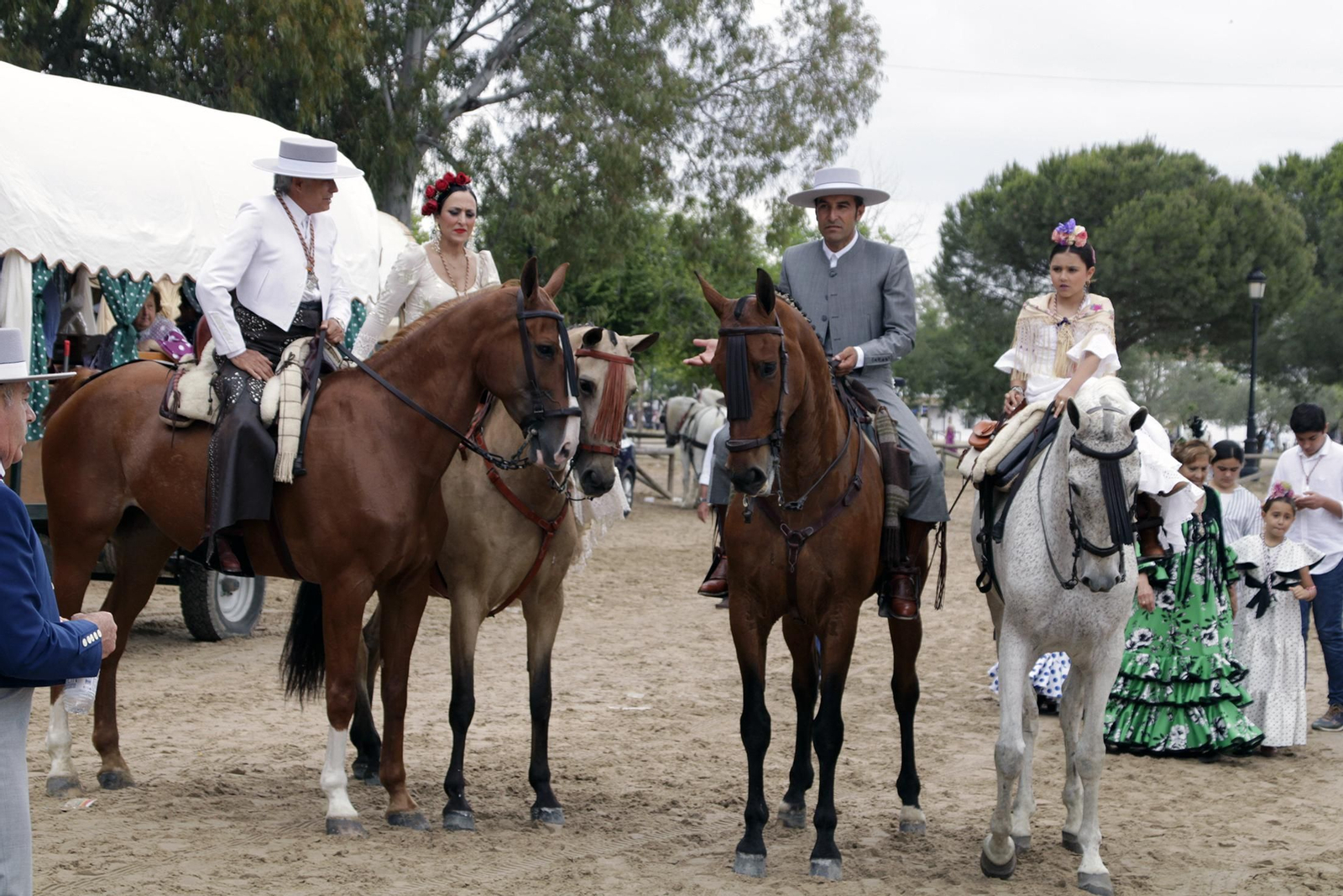 Así se vive la romería en las casas de la aldea
