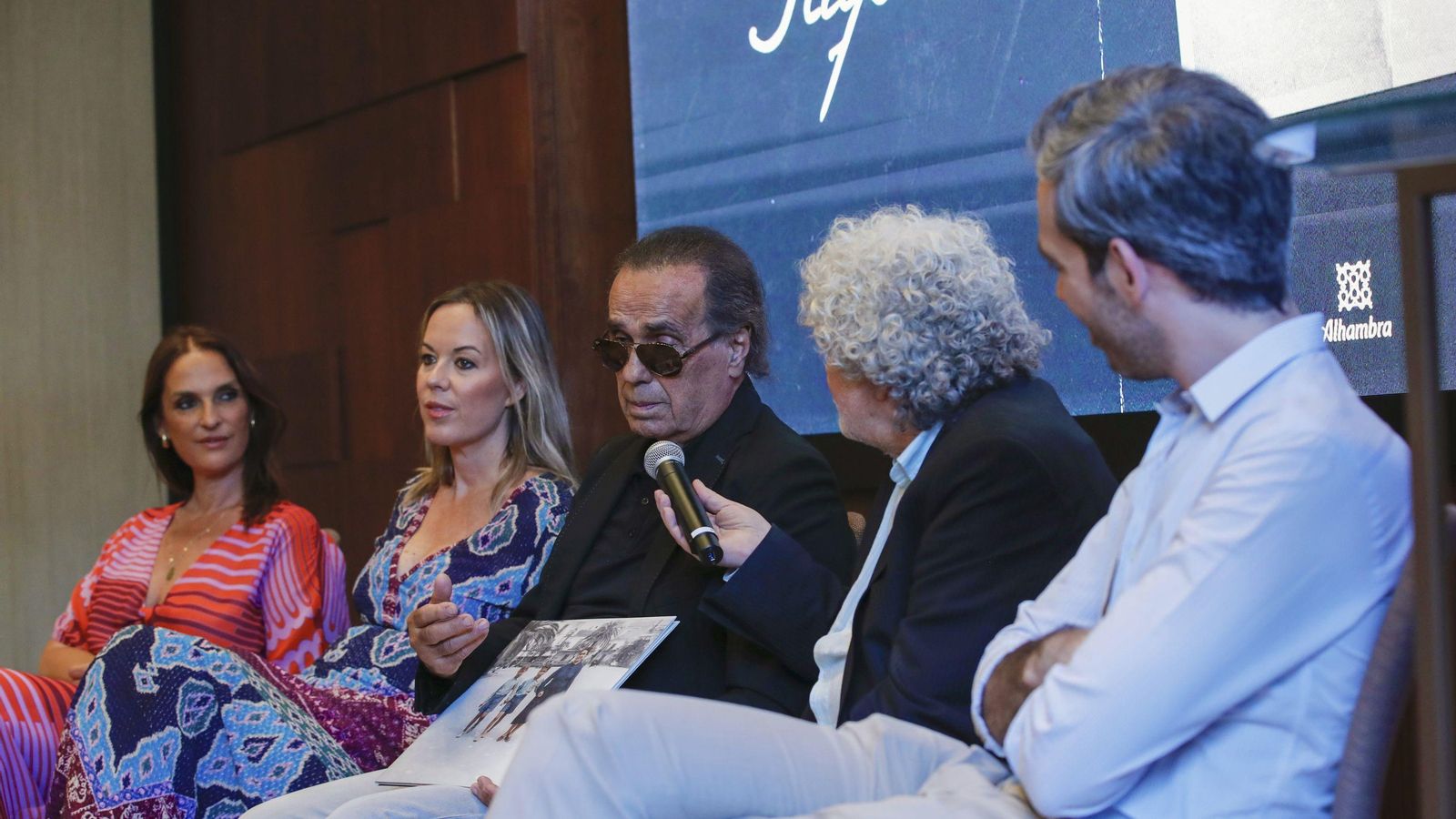 Presentación del álbum 'Pepito y Paquito', este jueves en Madrid.