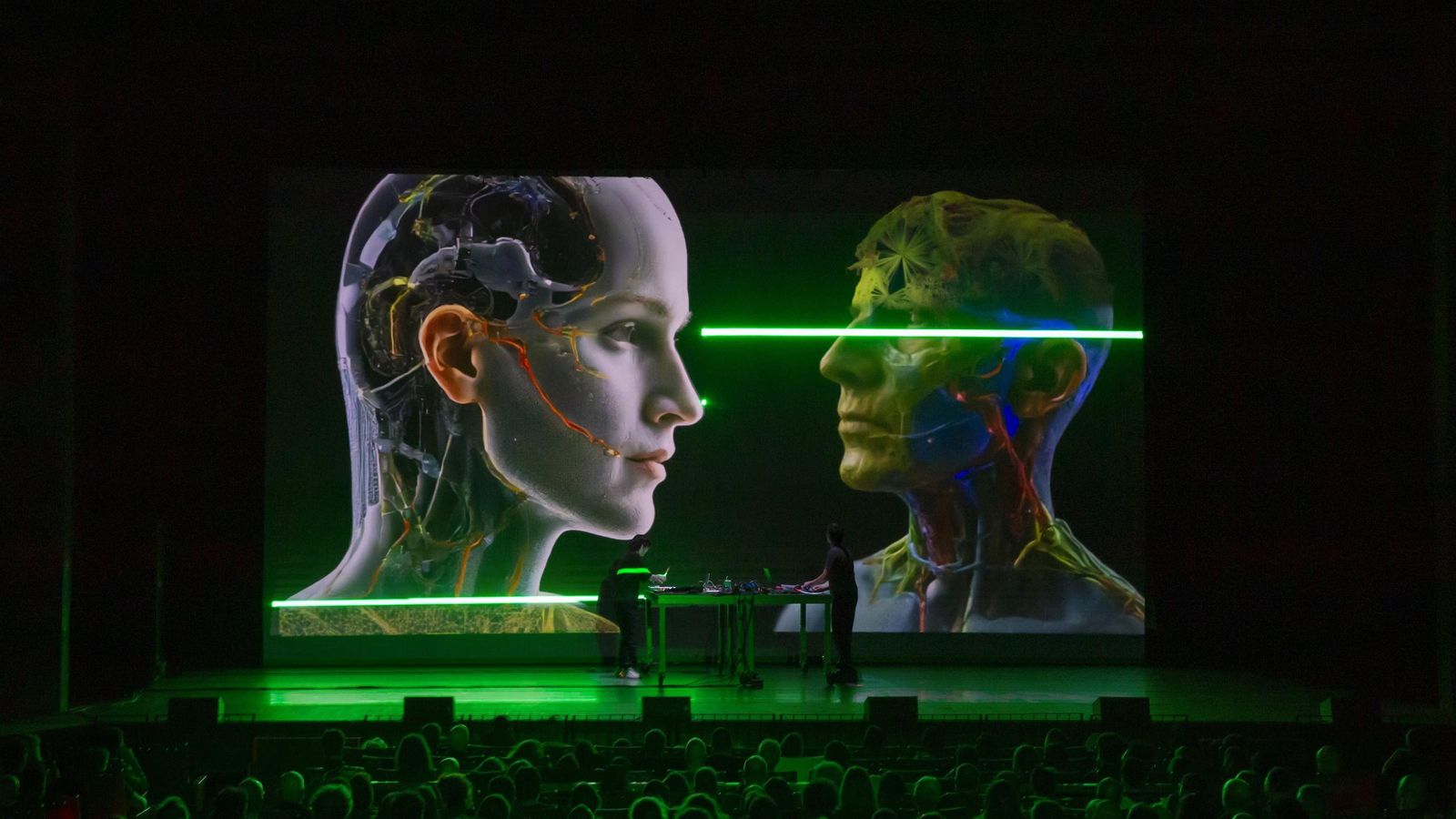 Fotograma de un espectáculo de Bromo.