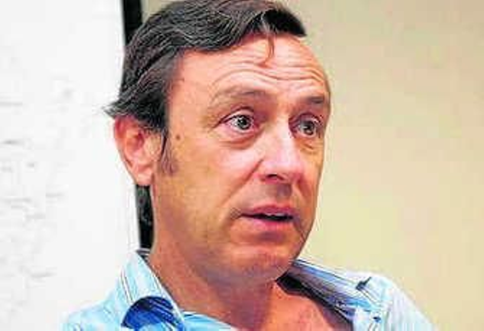 El diputado en el Congreso por Almería en la sede de los populares en la capital almeriense.