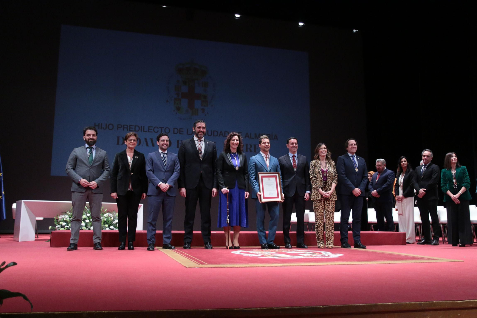 Nombramiento de David Bisbal como Hijo Predilecto de Almería
