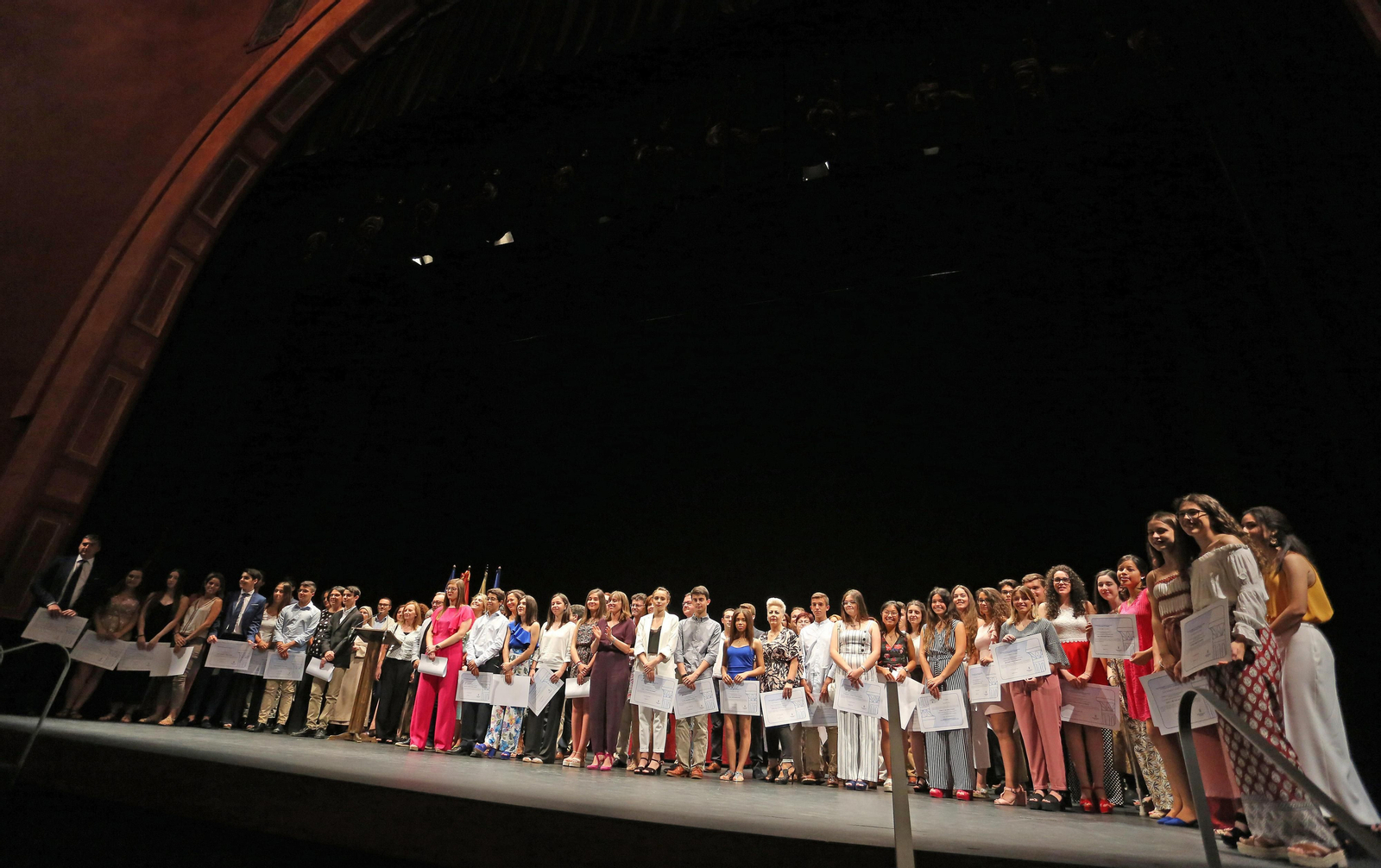 Uno de los actos de Excelencia educativa realizados en los últimos años.