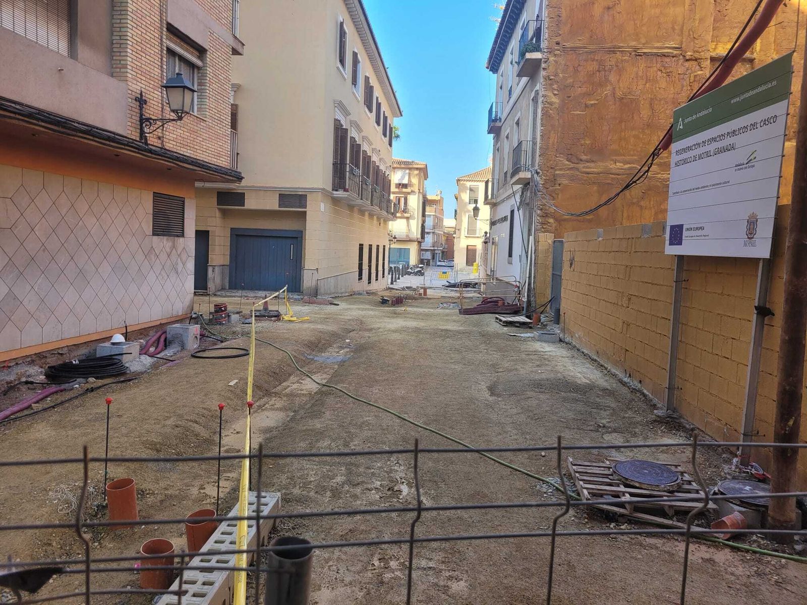 Centrados en Motril muestra su apoyo a los comercios afectados por los retrasos de las obras
