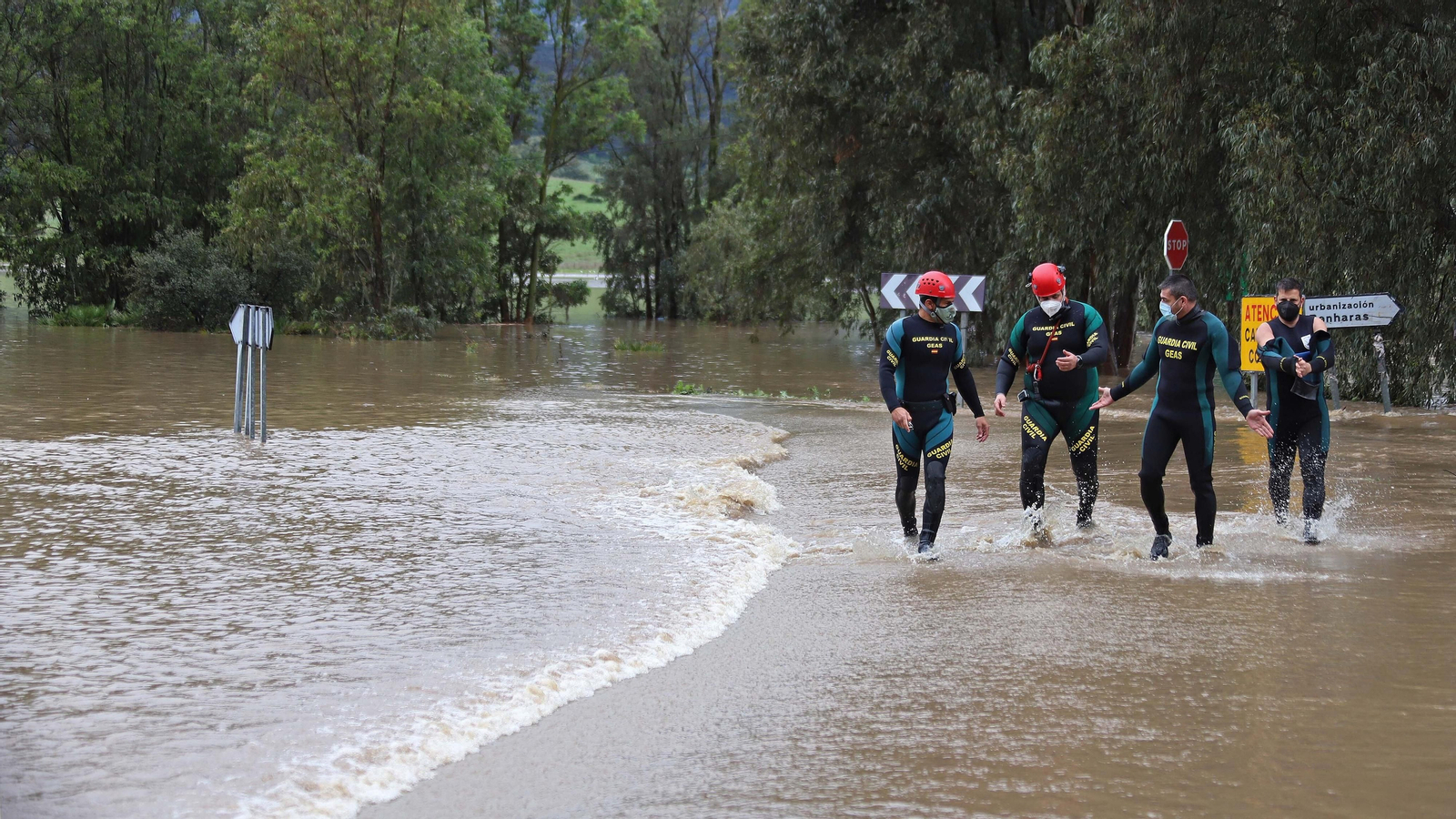 Inundaciones en Los Barrios