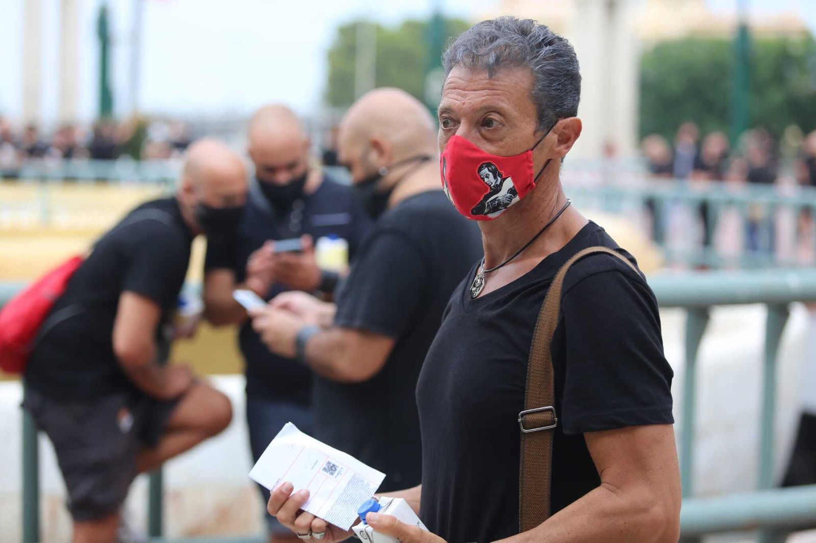 Las fotos de la manifestación de 'Alerta Roja' en Málaga en defensa de la cultura
