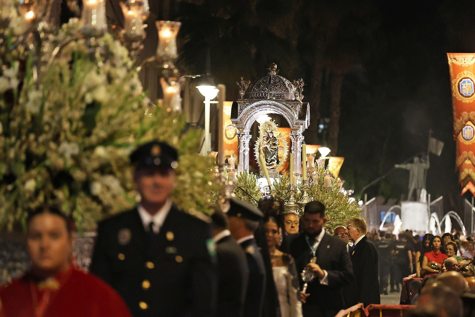 La Virgen de la Cinta en la Magna