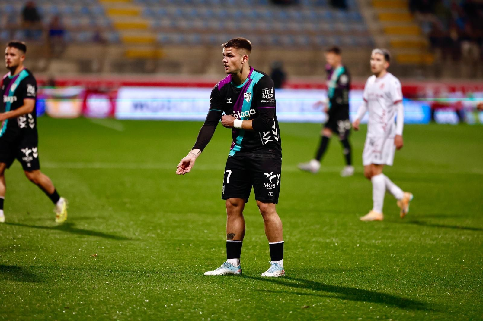 Cultural Leonesa-Málaga CF: Las fotos del partido