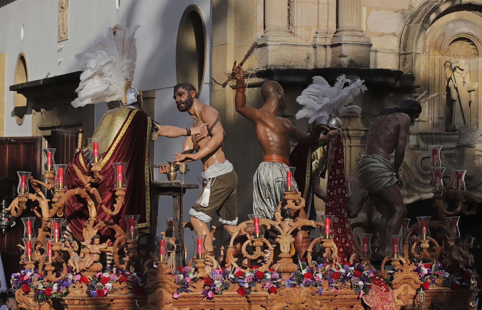 Fotos del Lunes Santo en Algeciras: La Columna