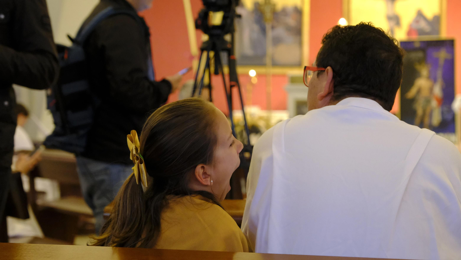 El Resucitado de Almería se suspende por la lluvia, en imágenes