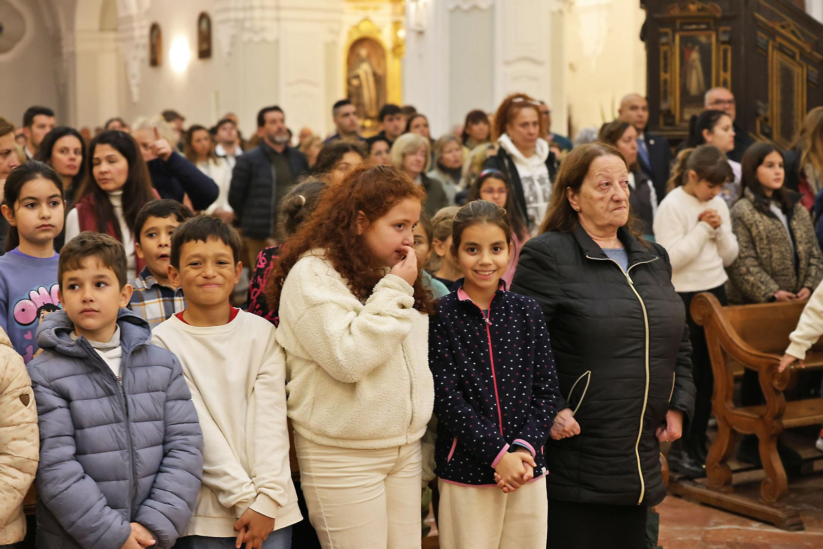 Imágenes de la Imposición de Cenizas en La Merced