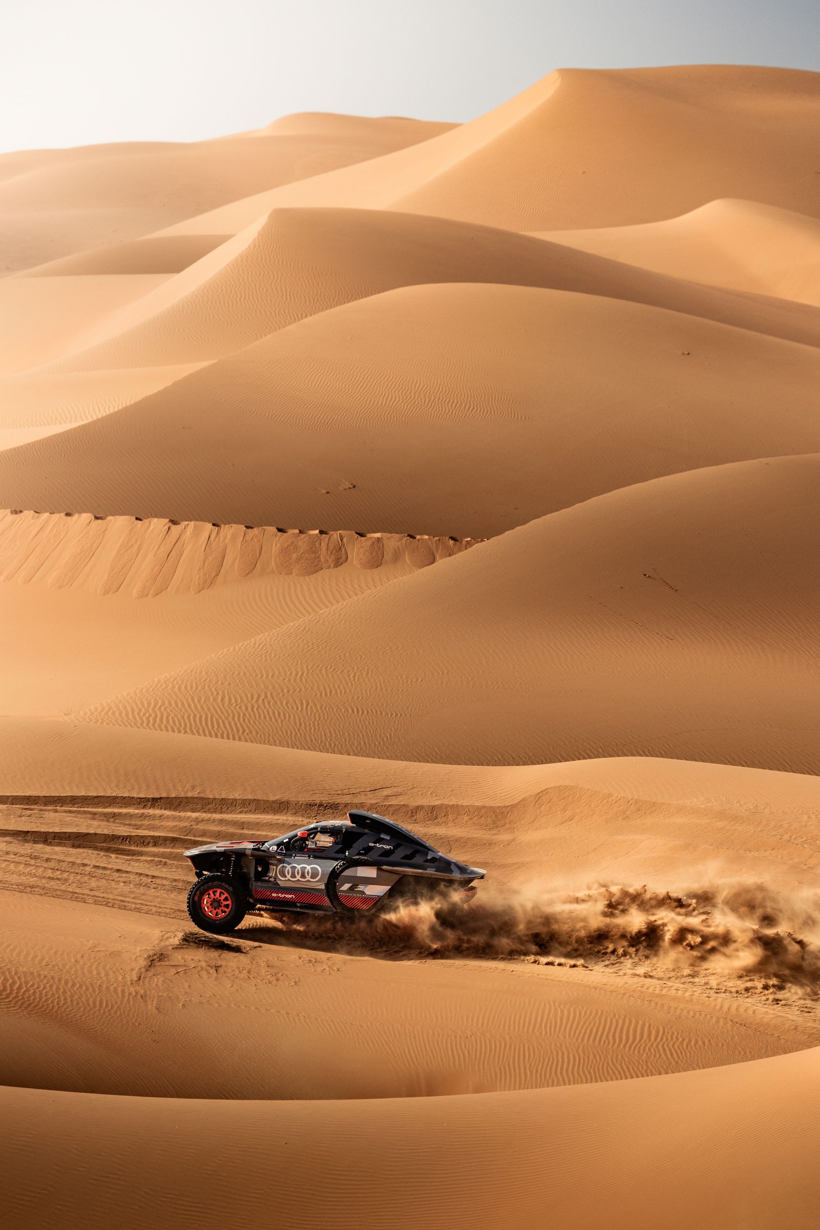 Las mejores fotos del Dakar por las dunas