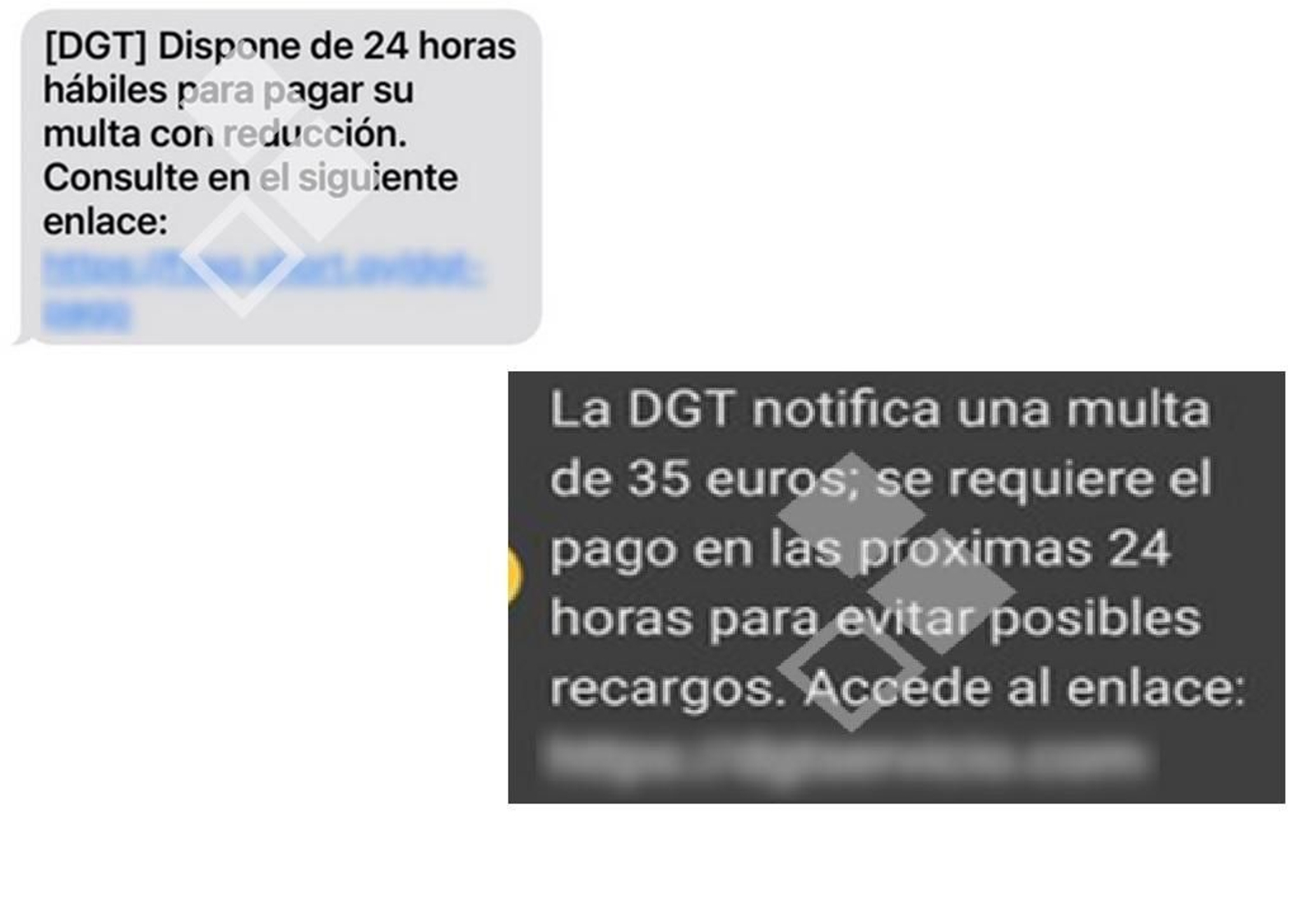 Estafa suplantando la DGT