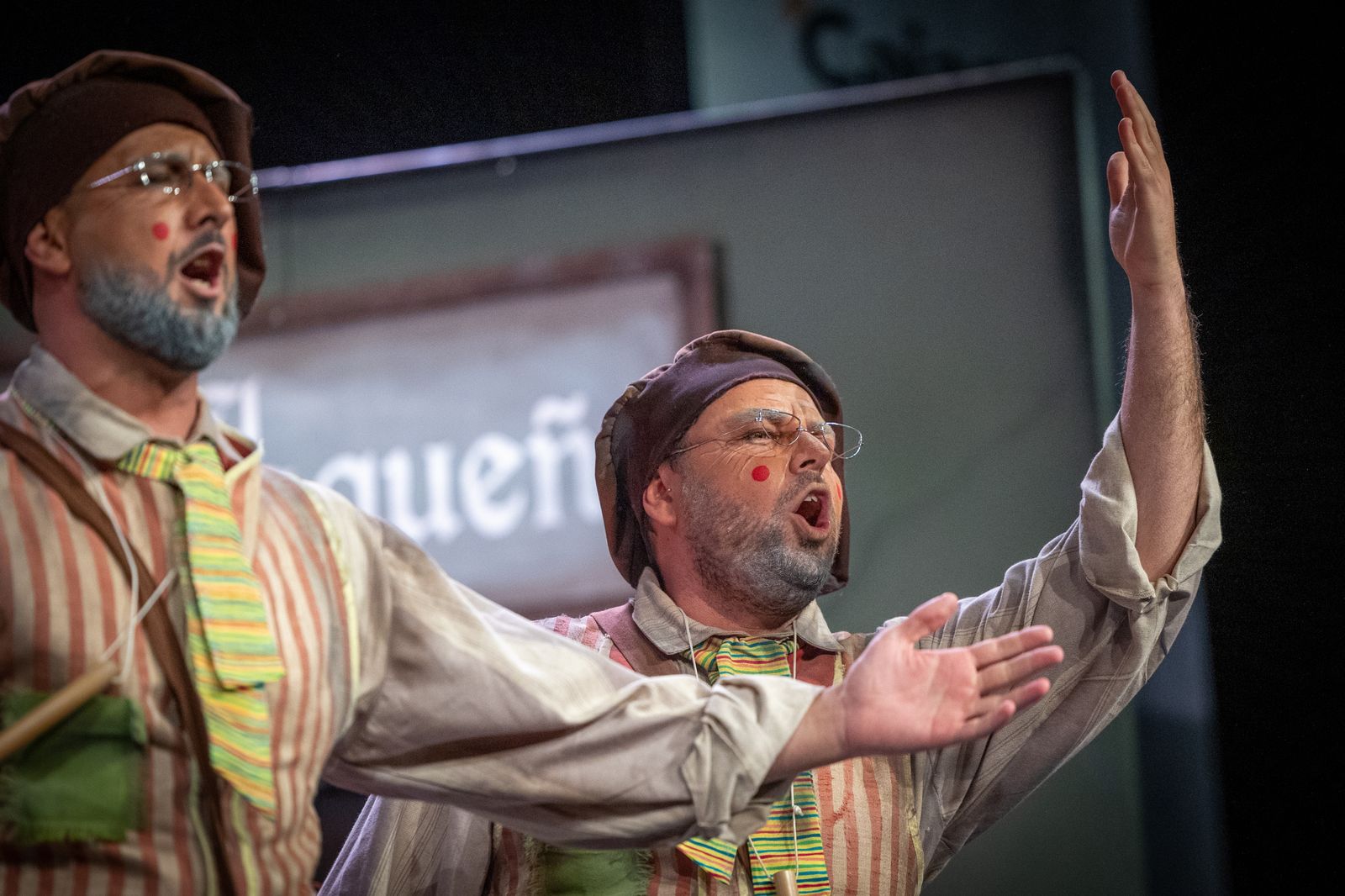 Comparsa 'Los maestros'