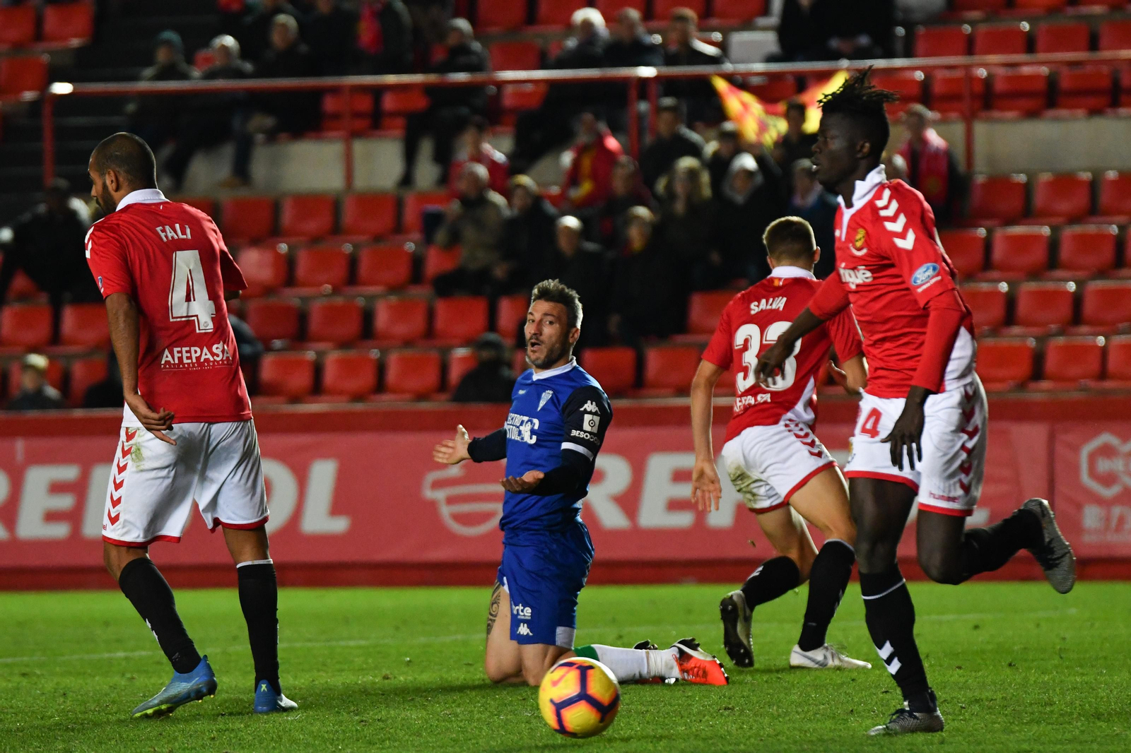El Nàstic-Córdoba CF, en imágenes