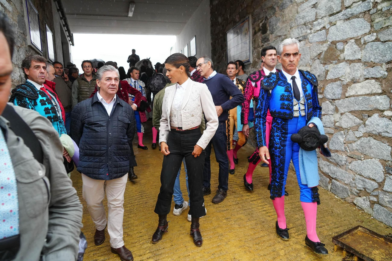 La corrida de rejones de la Feria de Pozoblanco, suspendida por la lluvia