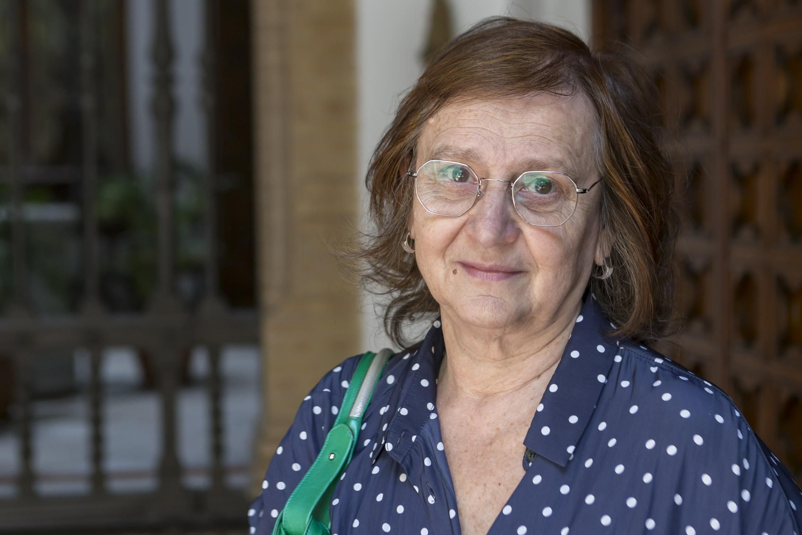 Clara Obligado, fotografiada en una visita a Sevilla.