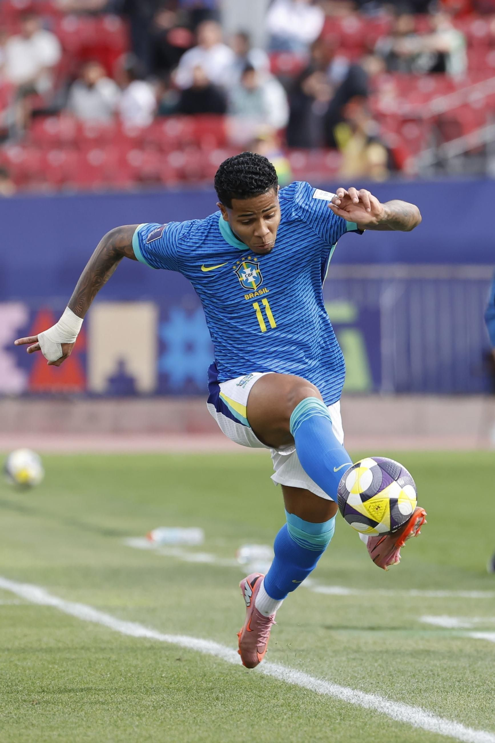 Las mejores fotos del España-Brasil sub 20