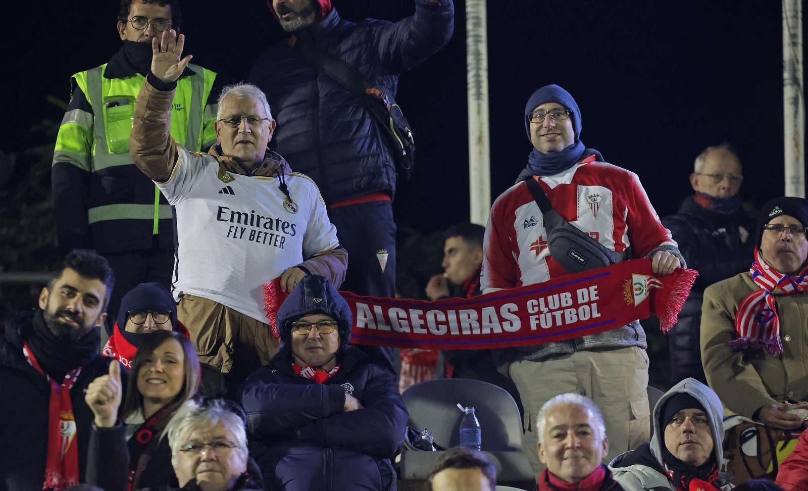 Búscate en el Nuevo Mirador durante el Algeciras - Real Madrid Castilla de Primera Federación