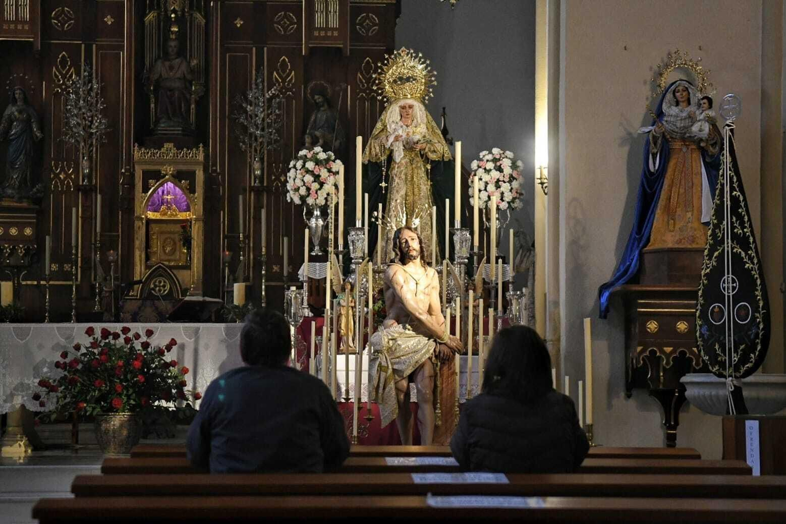 VILLANUEVA DE CÓRDOBA. Cristo Amarrado y Virgen de la Esperanza.