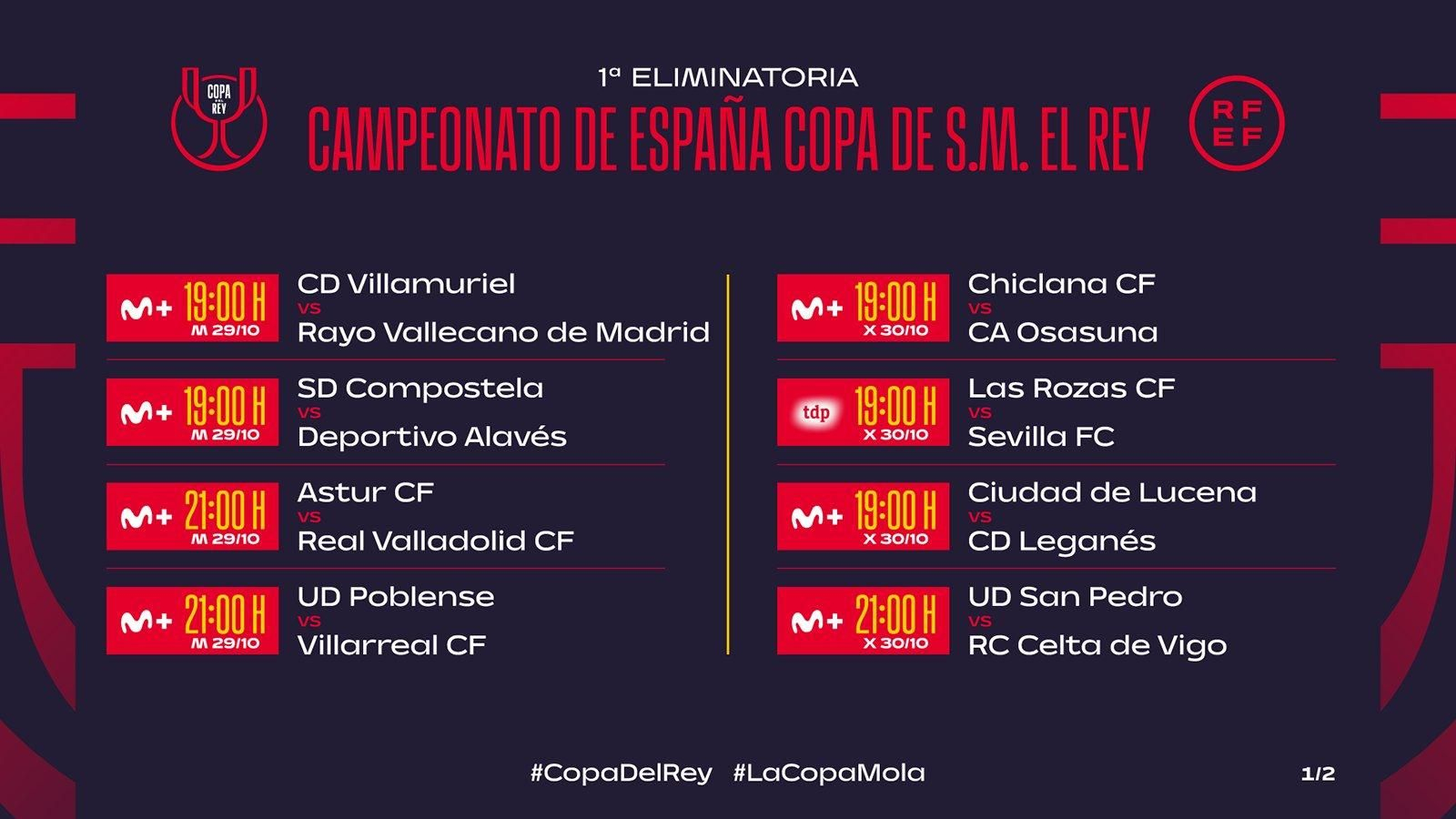 Horario Copa San Pedro Celta