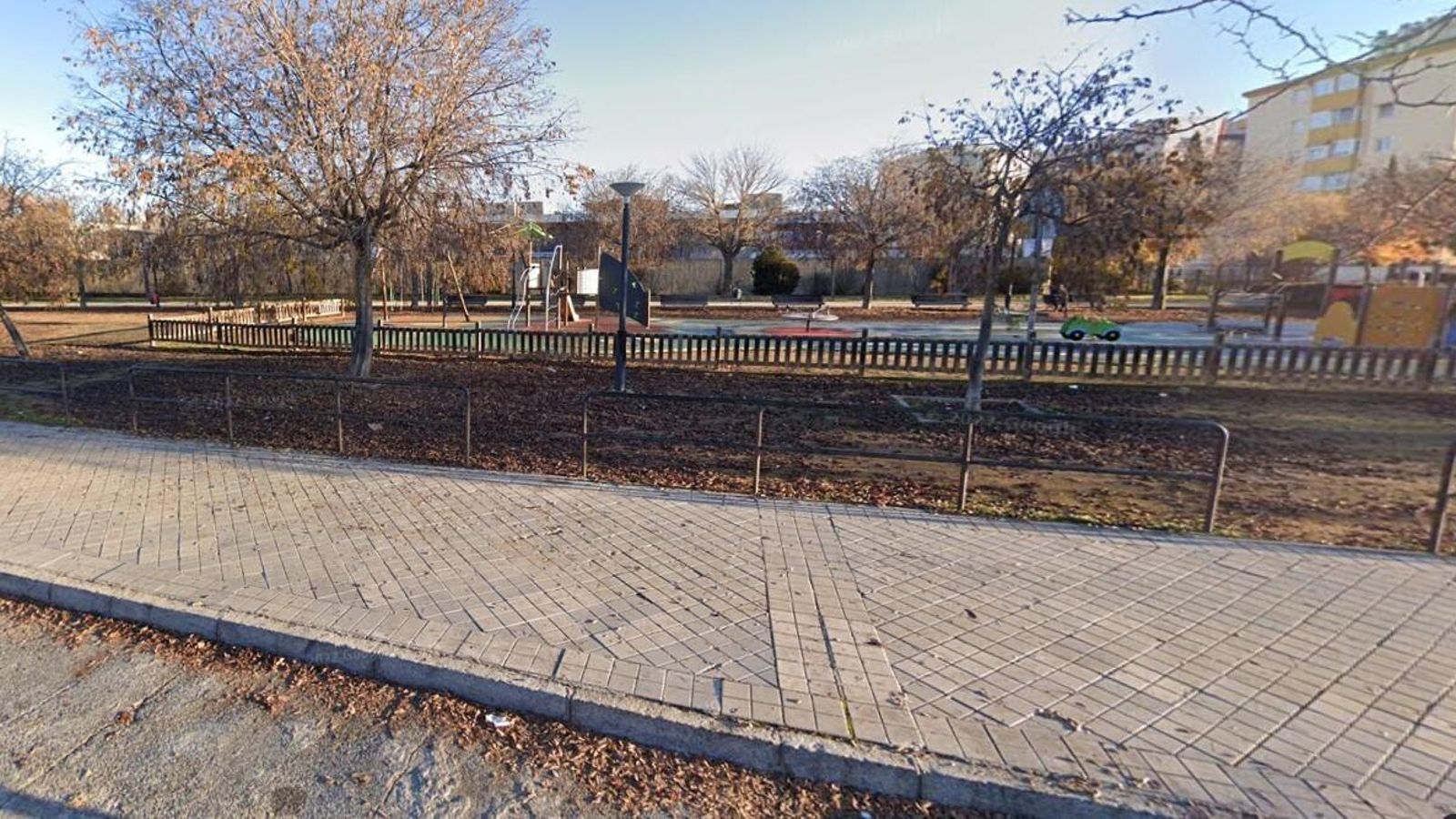 Nueva zona de instalación del mercadillo.