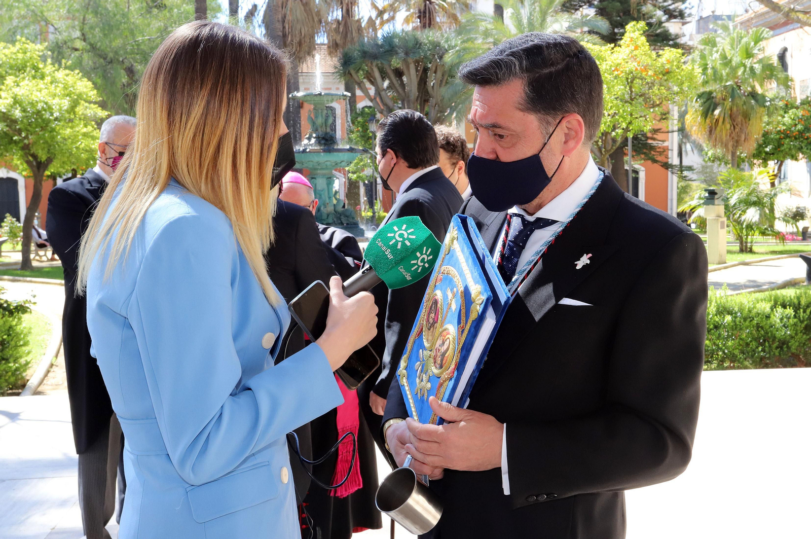 Imágenes del Pregón de la Semana Santa de Huelva 2021 de Eduardo Sugrañes